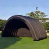 Air Ship Giant Inflatable Stage Tent Advertising Stage Cover Roof Shell Dome Event Arch Tent For Outdoor Music Festival Concert 3