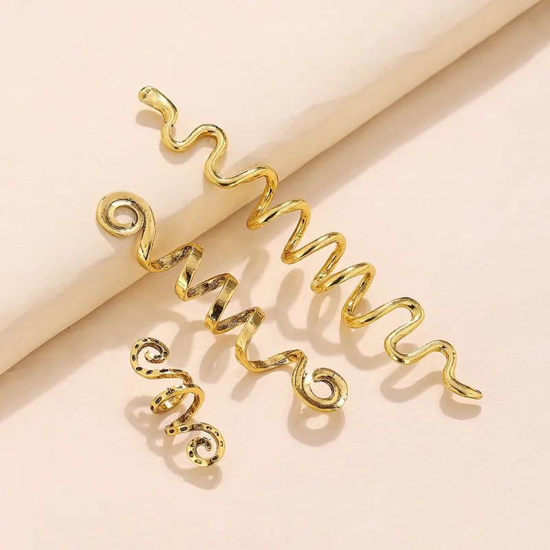 Retro ethnischen Stil rotierende Spirale Haarnadel scheibe irische Haarschmuck – Detail 7
