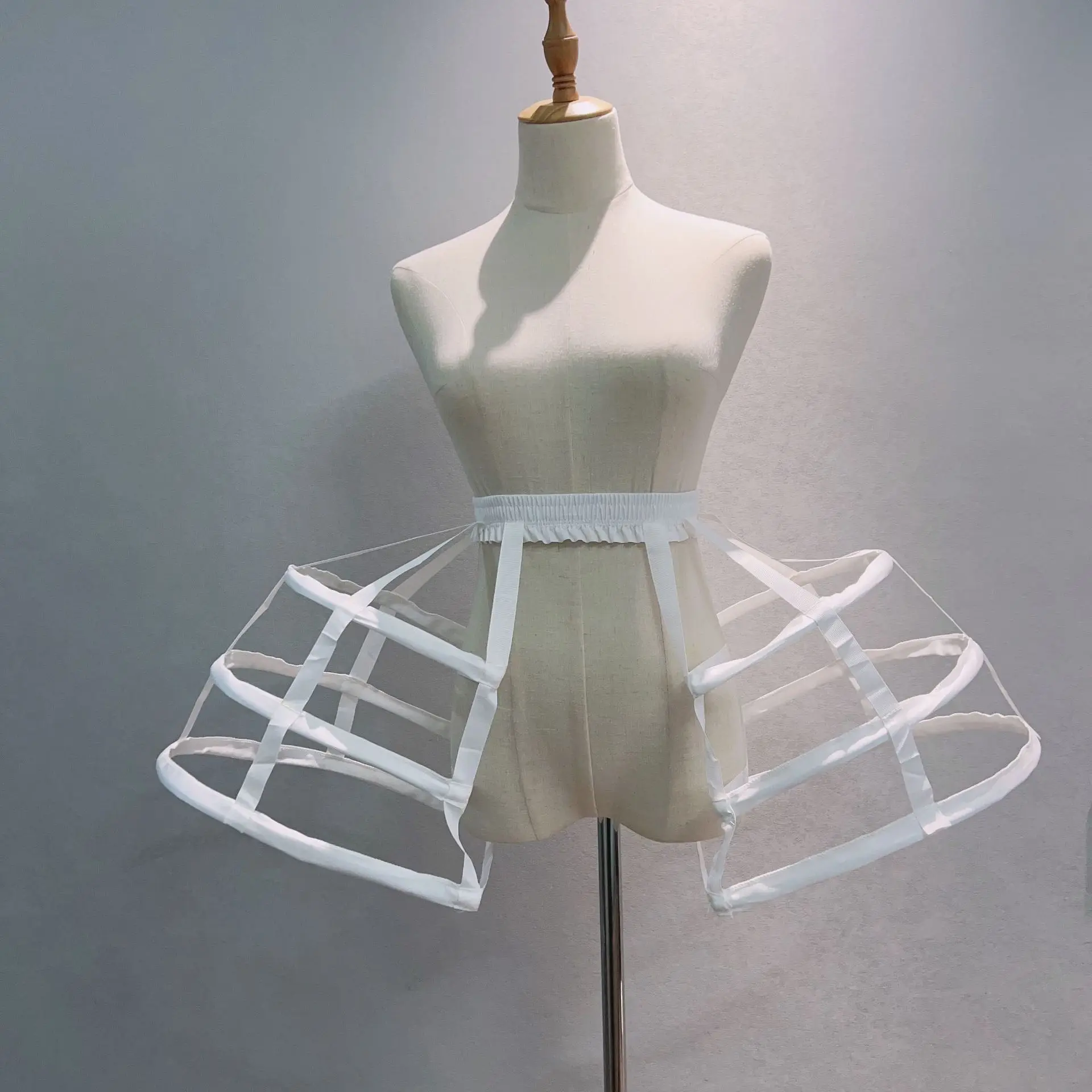 Gonna A Cerchio Vittoriana Crinolina Per Donna – Stile Rococò Barocco, Taglia Unica Regolabile - 2