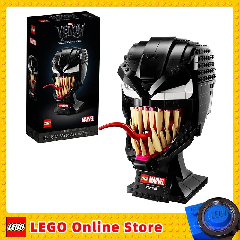 LEGO Marvel Spider-Man Venom Mask Set 76187 Set da collezione Kit