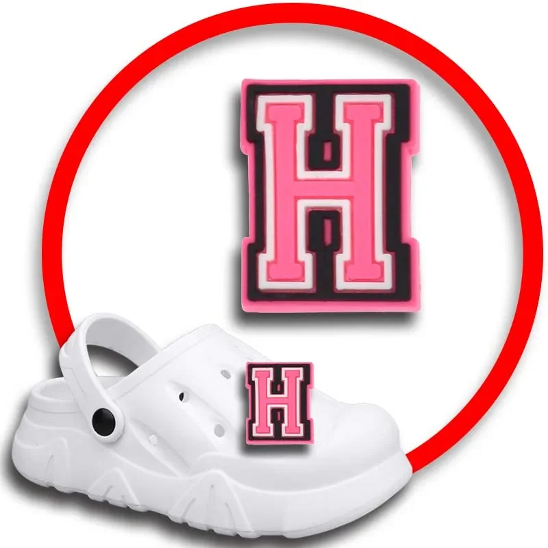 

1 шт. заколки для Crocs талисманы аксессуары для обуви розовые украшения с буквами Джинсы женские сандалии Пряжка Детские сувениры мужские значки