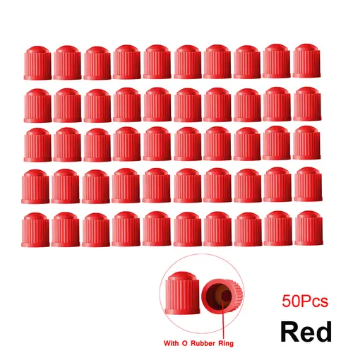 10/25/50/100Pcs Tire Valve Caps, Plastic Car Tire Stem Dust Covers Universal Valve Caps for Cars, Bicycle, Trucks, Motorcycles - Image 19