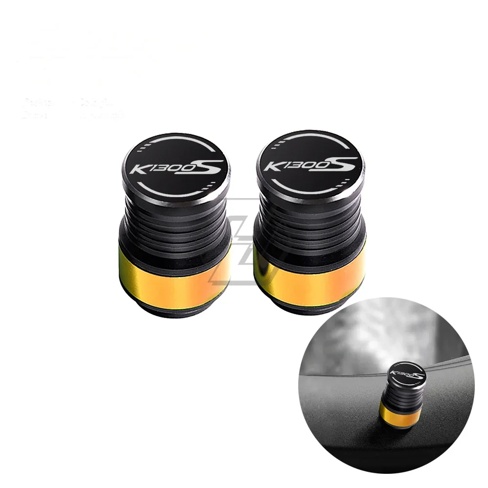 

For BMW K1300S K1300 Rim Motorcycle Wheel Tire Valve Caps