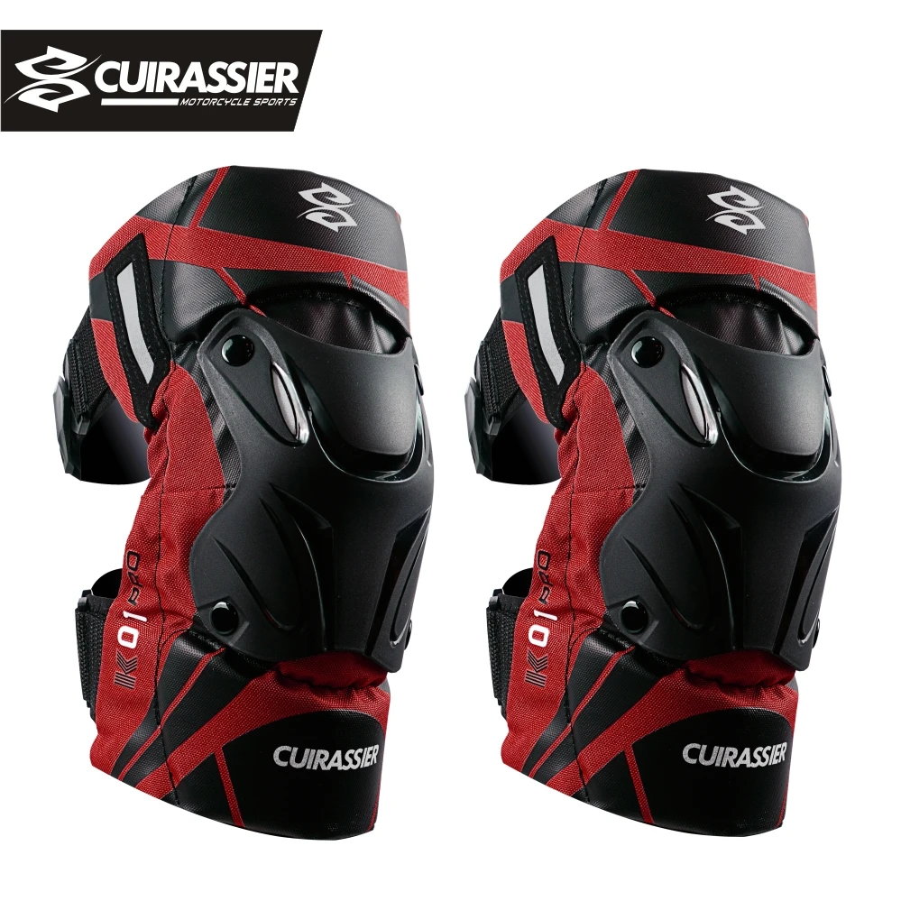 Cuirassier Motorcycle Knee Elbow Pads Motocross Kneepads Protector Shin