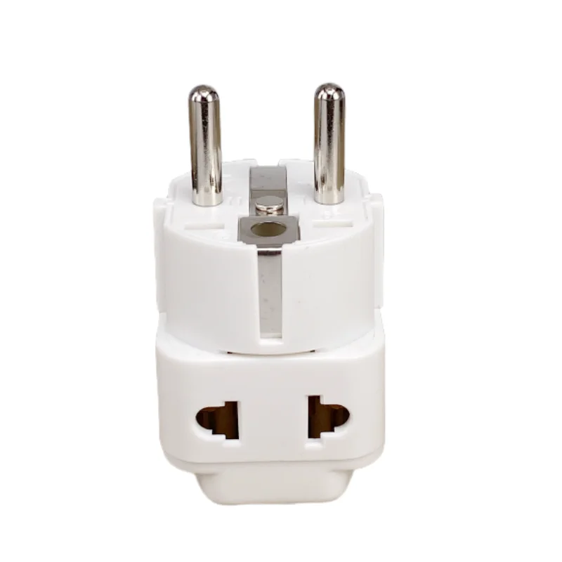 Convertitore di spina universale FR AU Adattatore da viaggio da US UK a EU Adattatore for presa domestica di alta qualità Presa elettrica a muro 16A 250V ( Size
