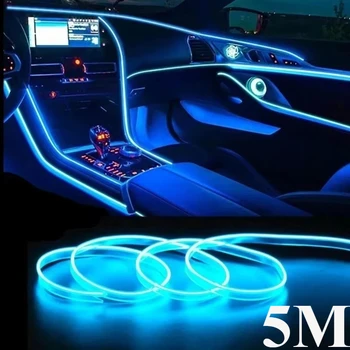 Flexible USB Neon Car Lights 1