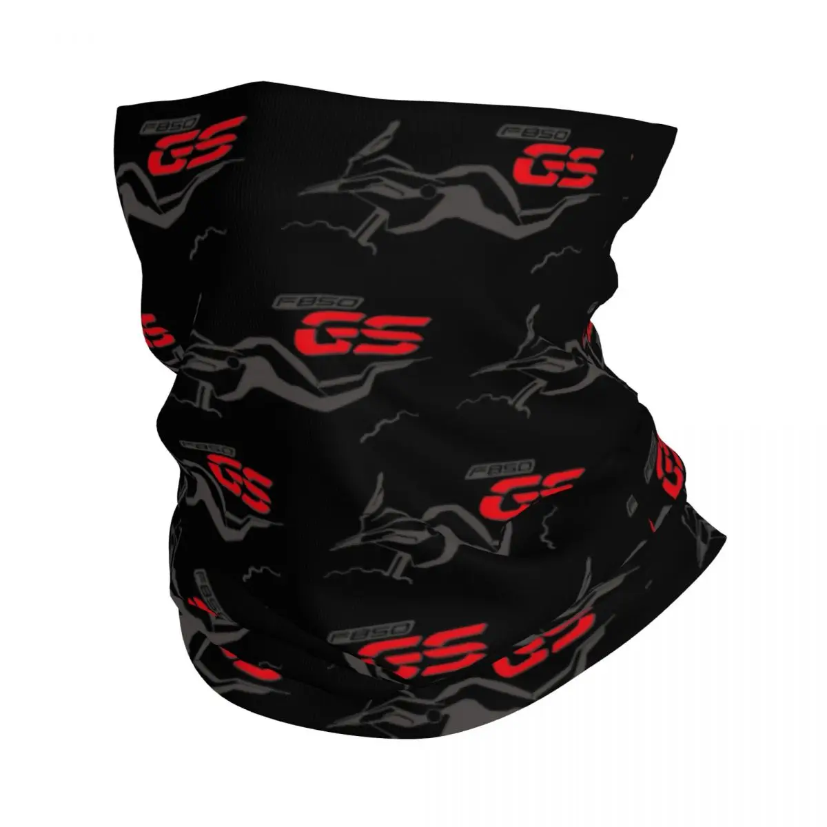 Cycling Bandana Neck Gaiter Multifunctional Bandana Motorcycle Bandana F850 Motorcycle GS Racing Bandana Neck Gaiter Printed Moto Motorbike Race Balaclavas Wrap Scarf Cycling Outdoor Sports