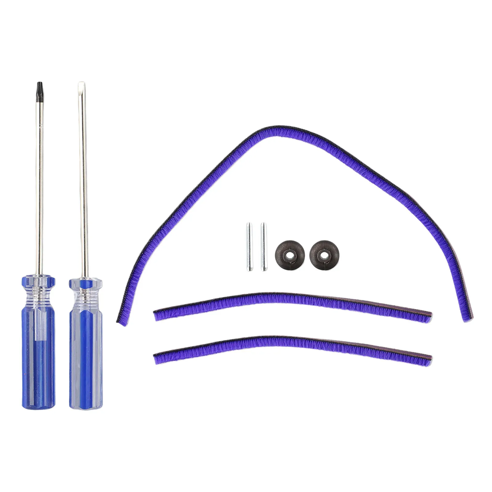

Home Accessories Vacuum Parts 2pcs Screwdriver 3pcs Soft Plush Strips Kitchen Cleaning Tools Household Supplies