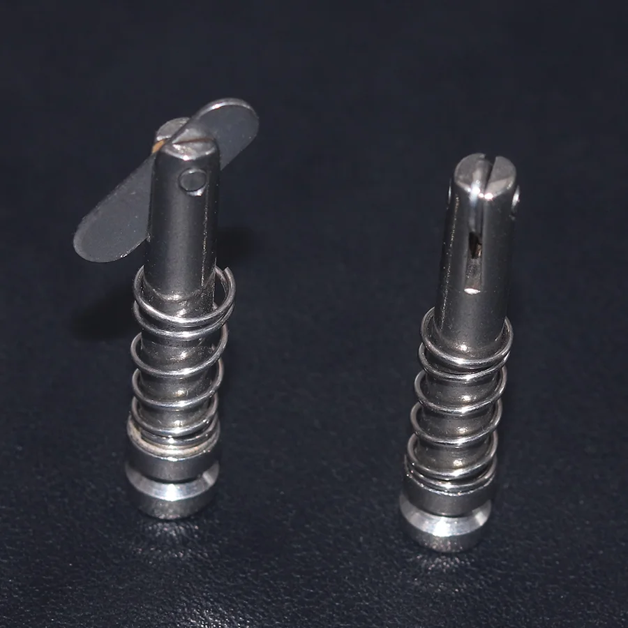 

2Pcs Stainless Steel Quick Release Pin for Marine Boat Bimini Deck Hinge Replacement Accessories Hardware Accessories