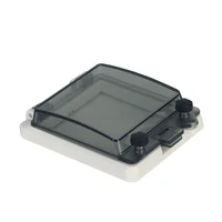 ฝาครอบป้องกันหน้าต่างแบบใสกันน้ำระดับ IP67 สำหรับกล่องจ่ายไฟฟ้า แผงป้องกันสวิตช์เบรกเกอร์ 6