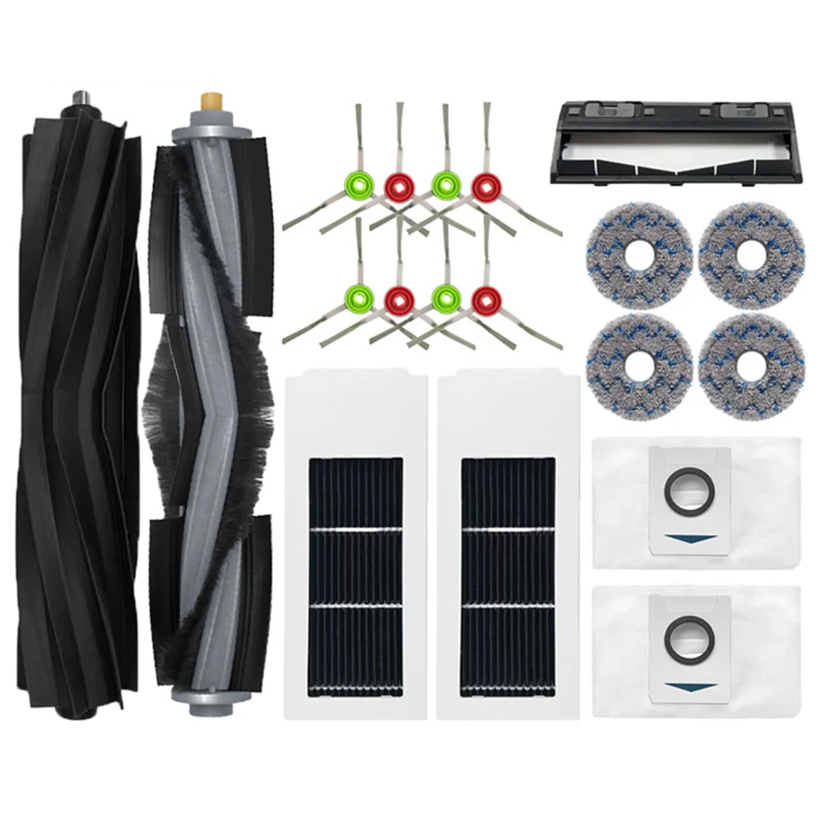 

Сменные детали для Deebot T20 OMNI/T20/T20 Max/T20 Pro, основная боковая щетка для вакуумного фильтра, насадка на швабру, мешок для пыли