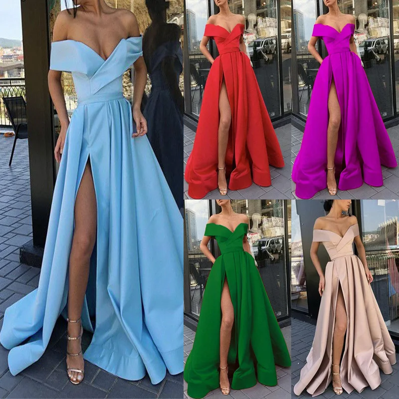 

Women's Dress Dress 2022 New Summer Dress Deep V-neck Dress Graduation Party Dresses for Weddings Night Prom Evening Gala Luxury