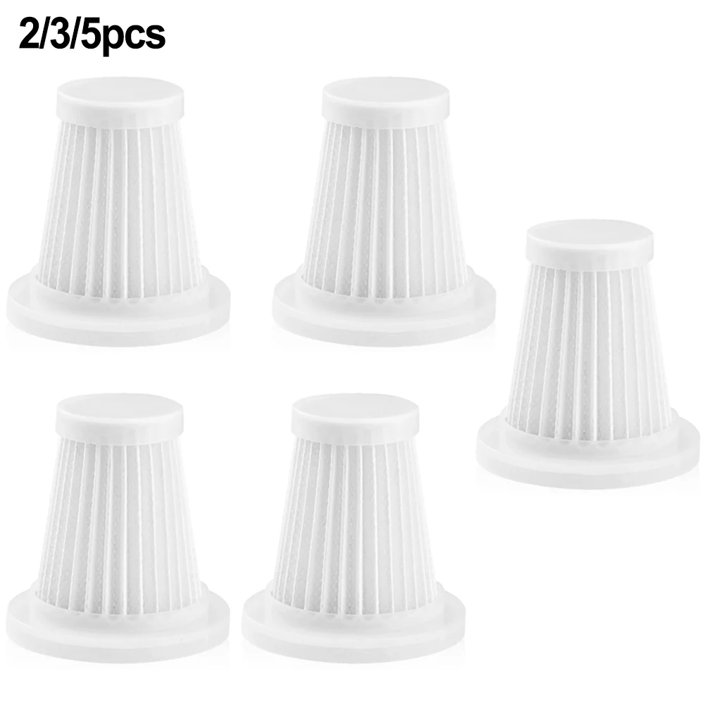 2/3/5PCS Car Vacuum Cleaner Replace Accessories Washable Filter Reusable Vacuum Cleaner Replacement Filter Vacuum Cleaner Filter motorcycle air intake filter replacement washable 48mm 52mm accessories