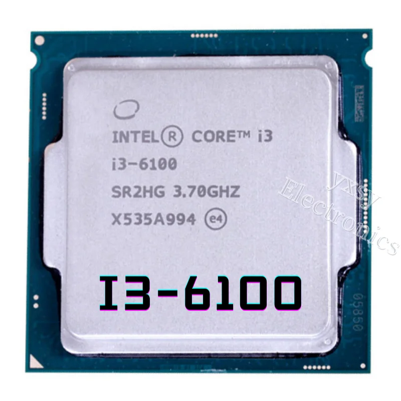 Intel Core i3 6100 3.7GHz 3M Cache Dual Core 51W CPU Processador SR2HG ...