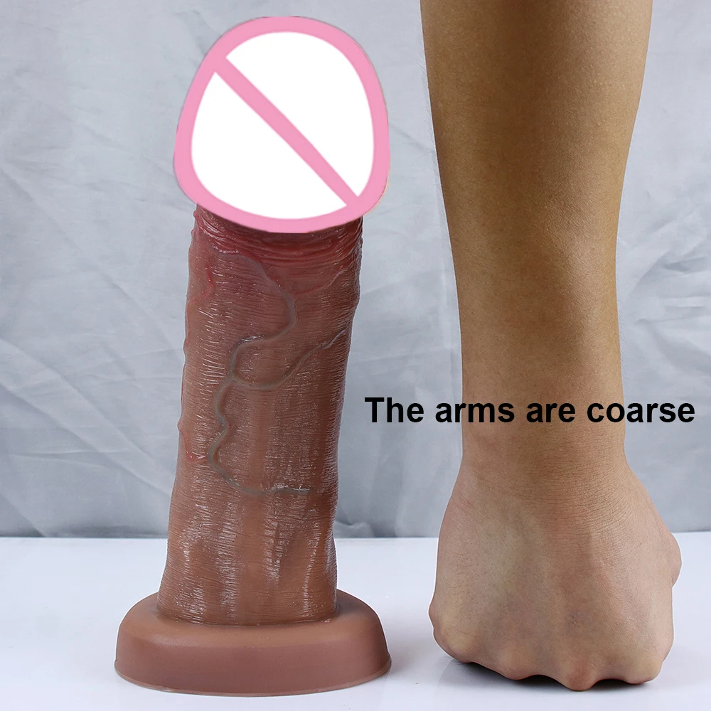 Sex Toys 7.5cm Glans Penis Realistic Dildo Anal Plug Suction Cup Strapon For Woman Vagina Orgasm Masturbation