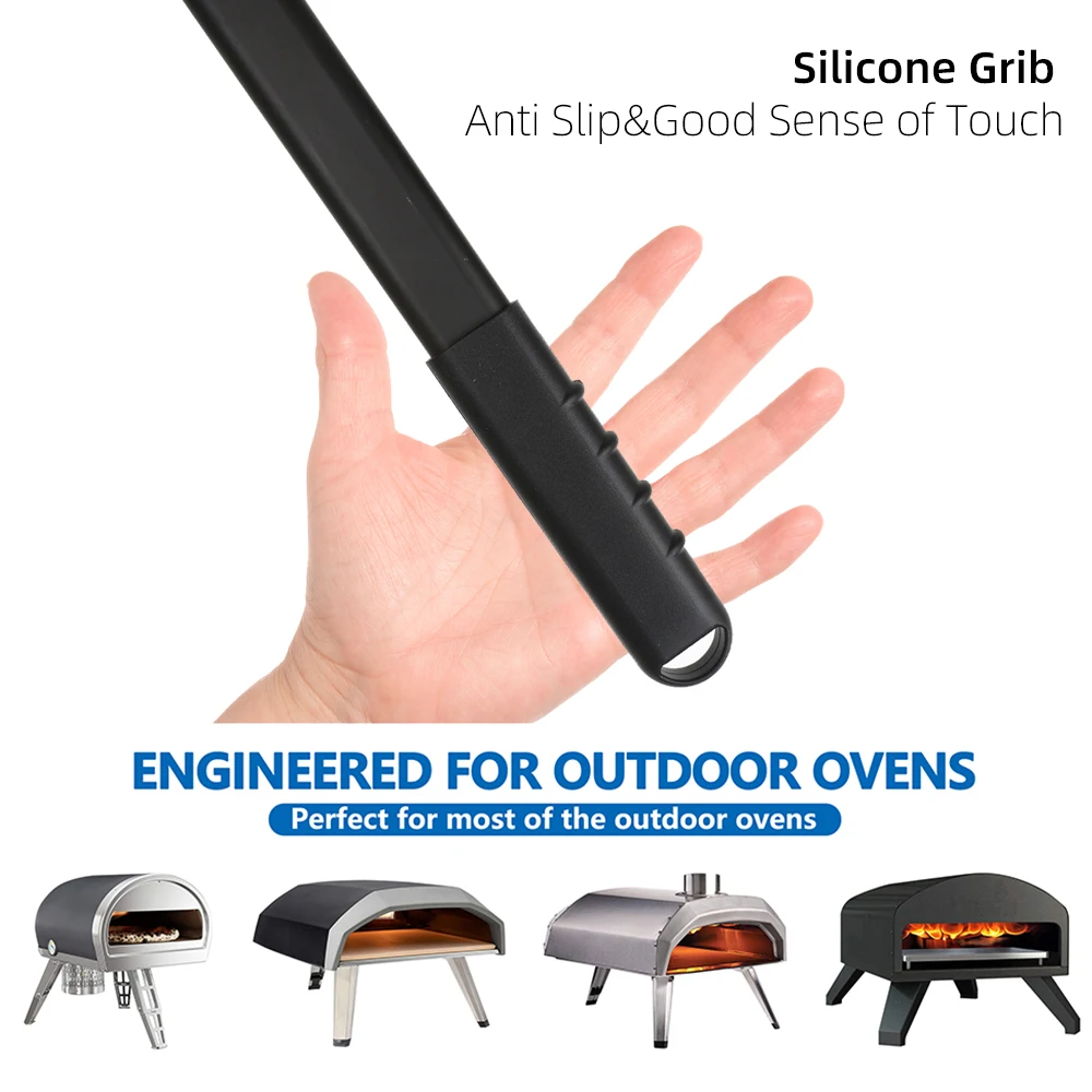 Adjustable Pizza Peel - Nonstick Pizza Turner for Oven Baking