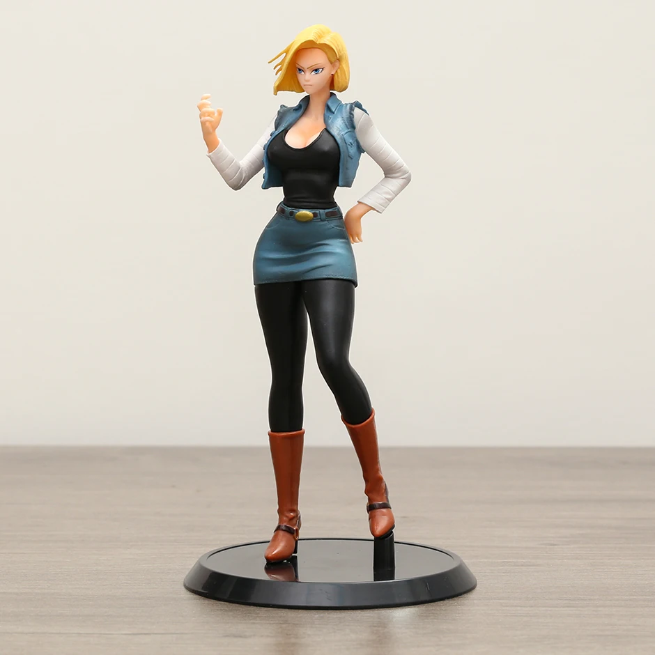 

Dragon Ball Z Android NO.18 The Barbarian Wife Sweet SIS 003 Figure Toy Collection Desktop Model
