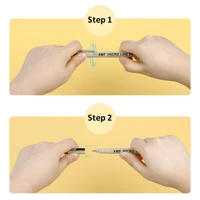 Черная микро-тонкая ручка 13/16 шт. Водонепроницаемая пигментная подводка Микронная ручка Маркер Набор эскизов Крючок Линия Игольная ручка Art Манга Outlining Pen — изображение 6