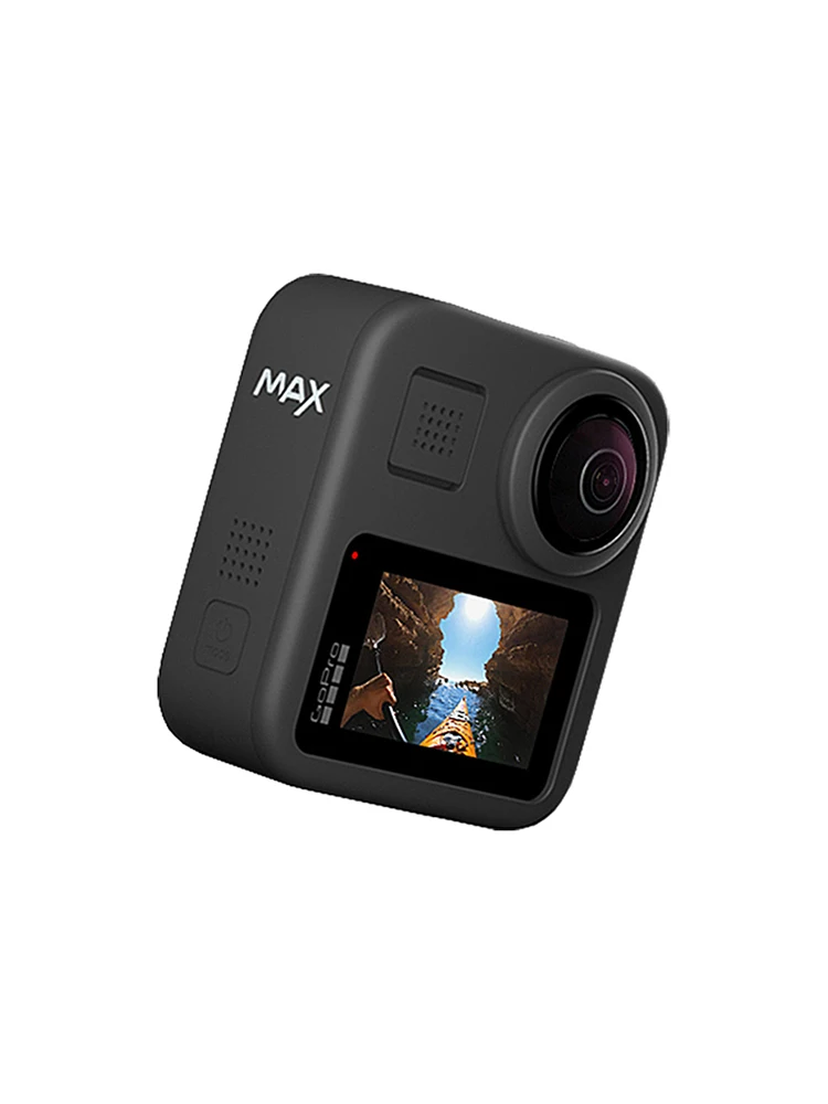  GoPro MAX Waterproof 360 + Traditional Camera with Touch  Screen Spherical 5.6K30 HD Video 16.6MP 360 Photos 1080p Live Streaming  Stabilization Bundle with SD Card and Cleaning Kit : Electronics