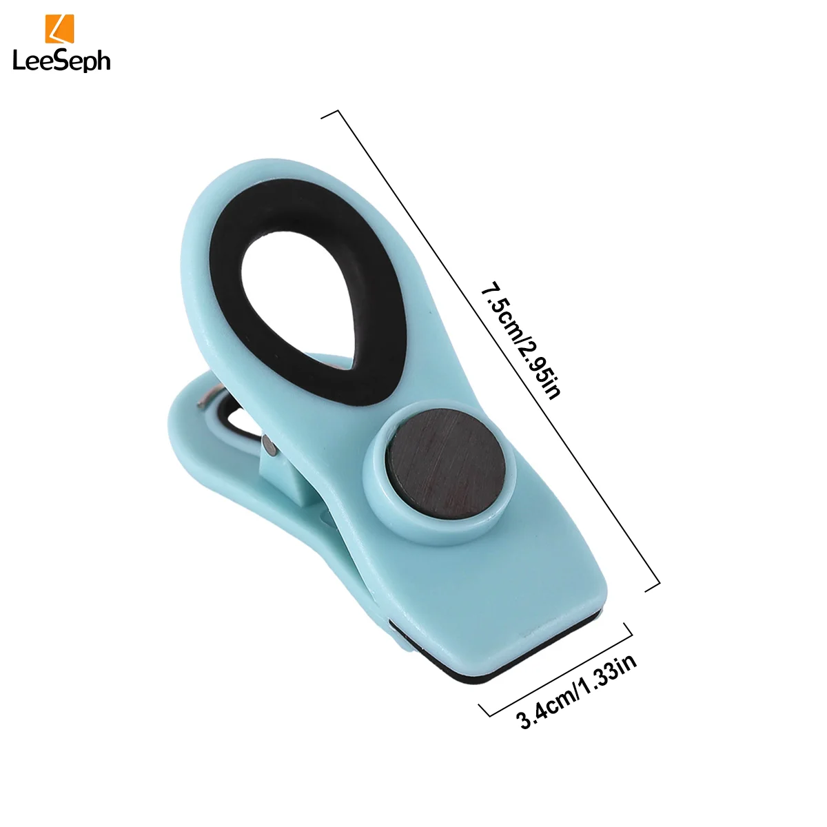 Bag Clips Set Magnetic Multicolor for Food Storage
