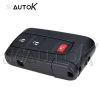 รถรีโมทคอนโทรลกุญแจสําหรับ Toyota Prius 2004 - 2009 Keyless Go Key Fob 4D ชิป 312/433MHz คีย์ FCC MOZB21TG MOZB31EG กุญแจรถ 6