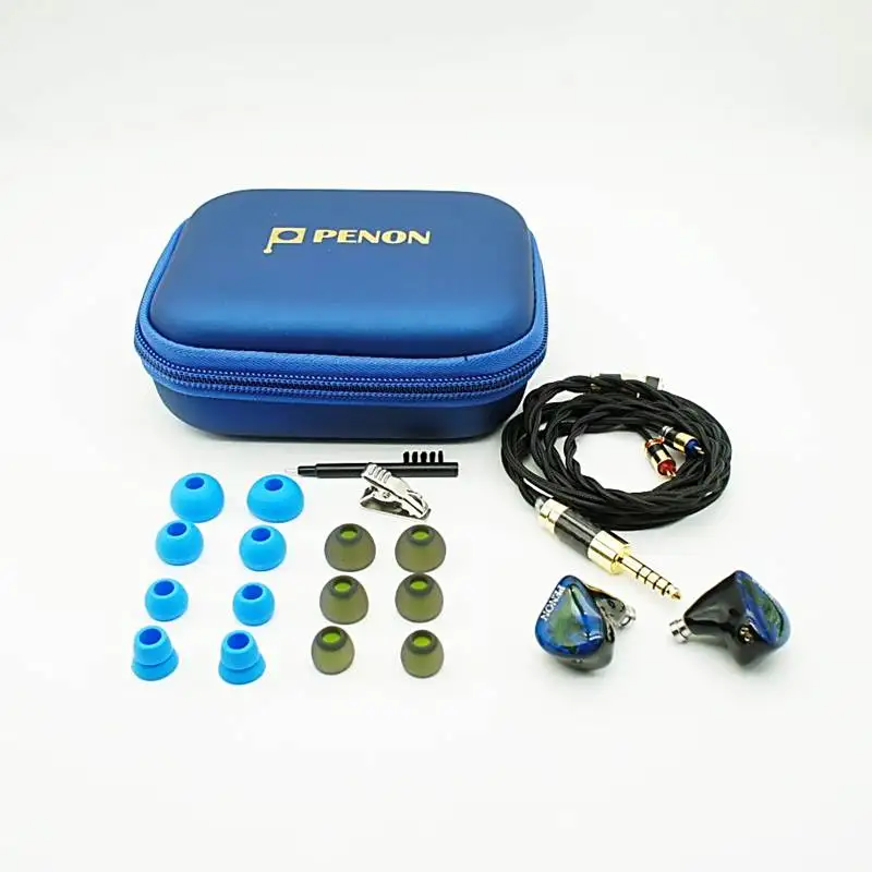 Penon FAN 3 2BA + 1 Bone Conduction Driver + 2 Dynamic Driver Hybrid 2Pin 0.78mm In-Ear Earphone IEM With BCD Switch