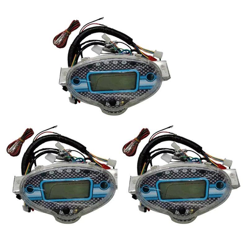 

NEW-3X For Honda Wave125 Wave 125 Wave125r Meter Speedometer Motorcycle LCD Digital Indicator Speedometer