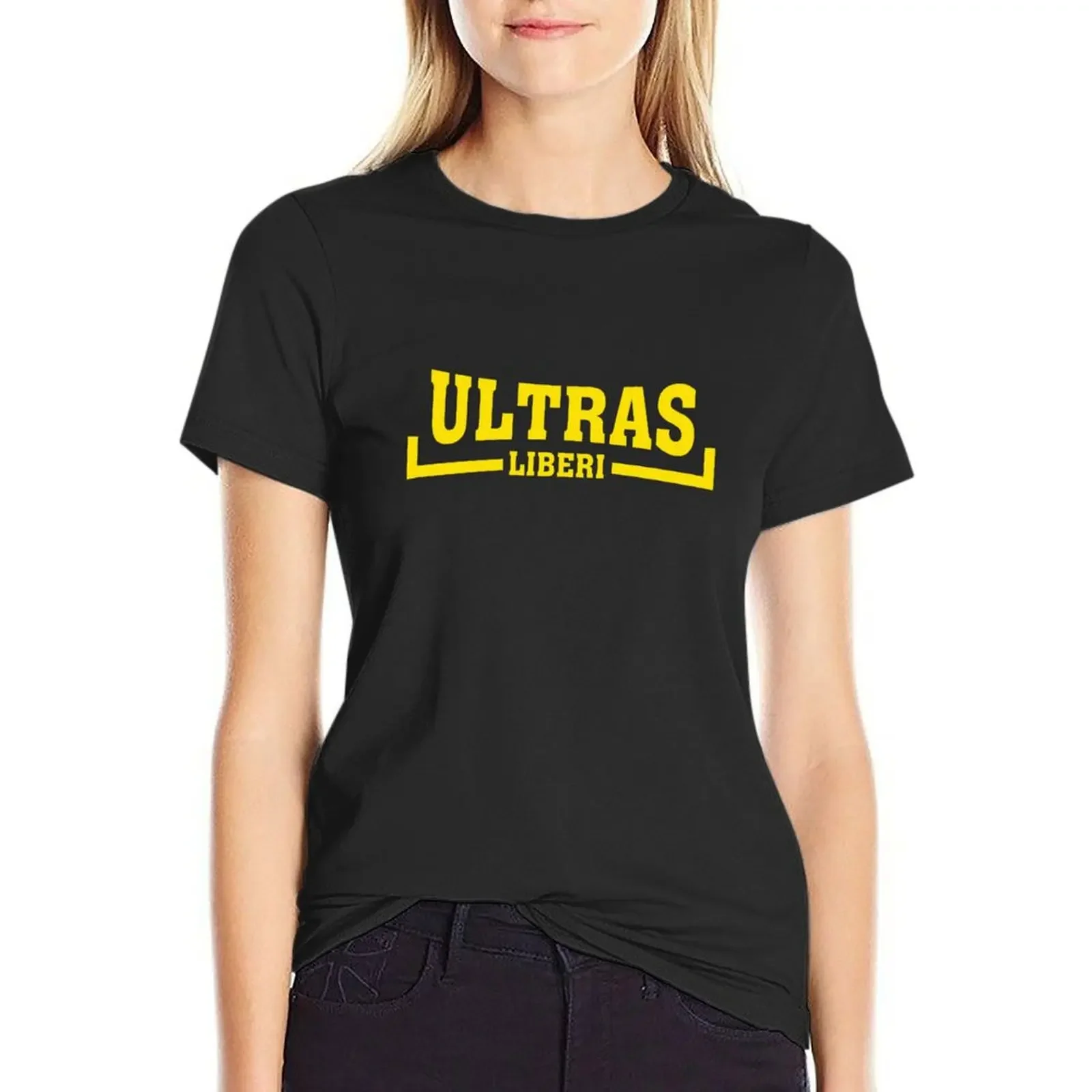 

Ultras Liberi T-Shirt summer top shirts graphic tees Top Women