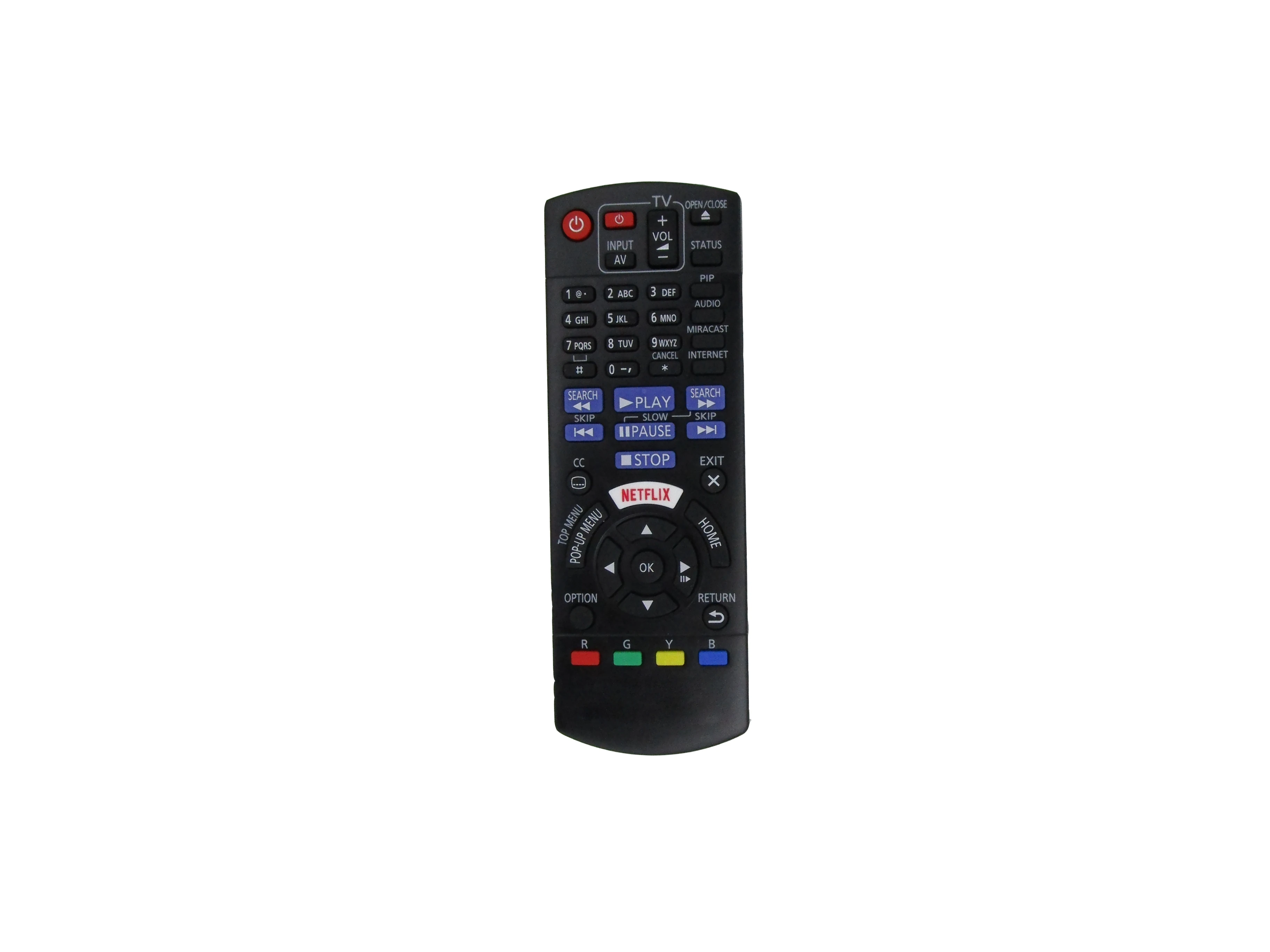 

Remote Control For Panasonic N2QAYB001167 DMP-UB200 Ultra hd Blu-ray DVD Disc Player