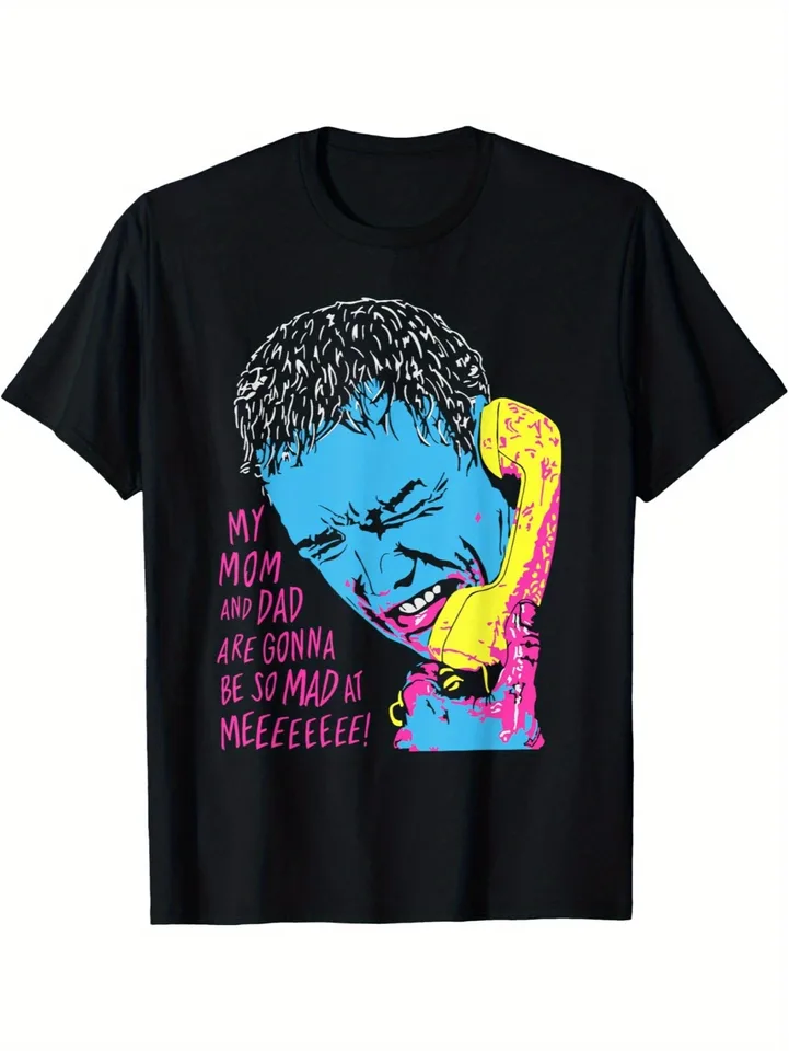 Funny Scream Graphic T Shirt for Kids
