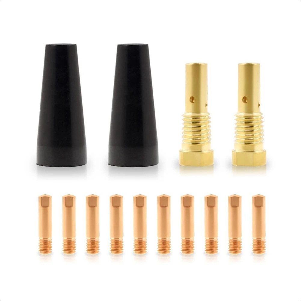 

14PCS Flux Core Gasless Nozzle Tips Kit K3493-1 For FC90/80GL Titanium EasyFlux 125 Welding Soldering Supplies