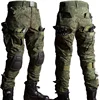 RU Camo Tactical Sets Men Outdoor Breathable Long Sleeve T Shirts+Multi-pocket Straight Cargo Pant 2Pcs Suit Training Combat Set 4