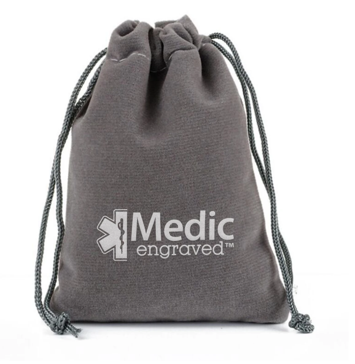 2000 PCS Customise Logo 8x10cm Grey Velvet Bags Drawstrings Gift Pouches Printed With White Logo (On the Centre) 2000 pieces customised logo 8x5cm grey color silver polishing cloth stamped with embossed logo packed separately
