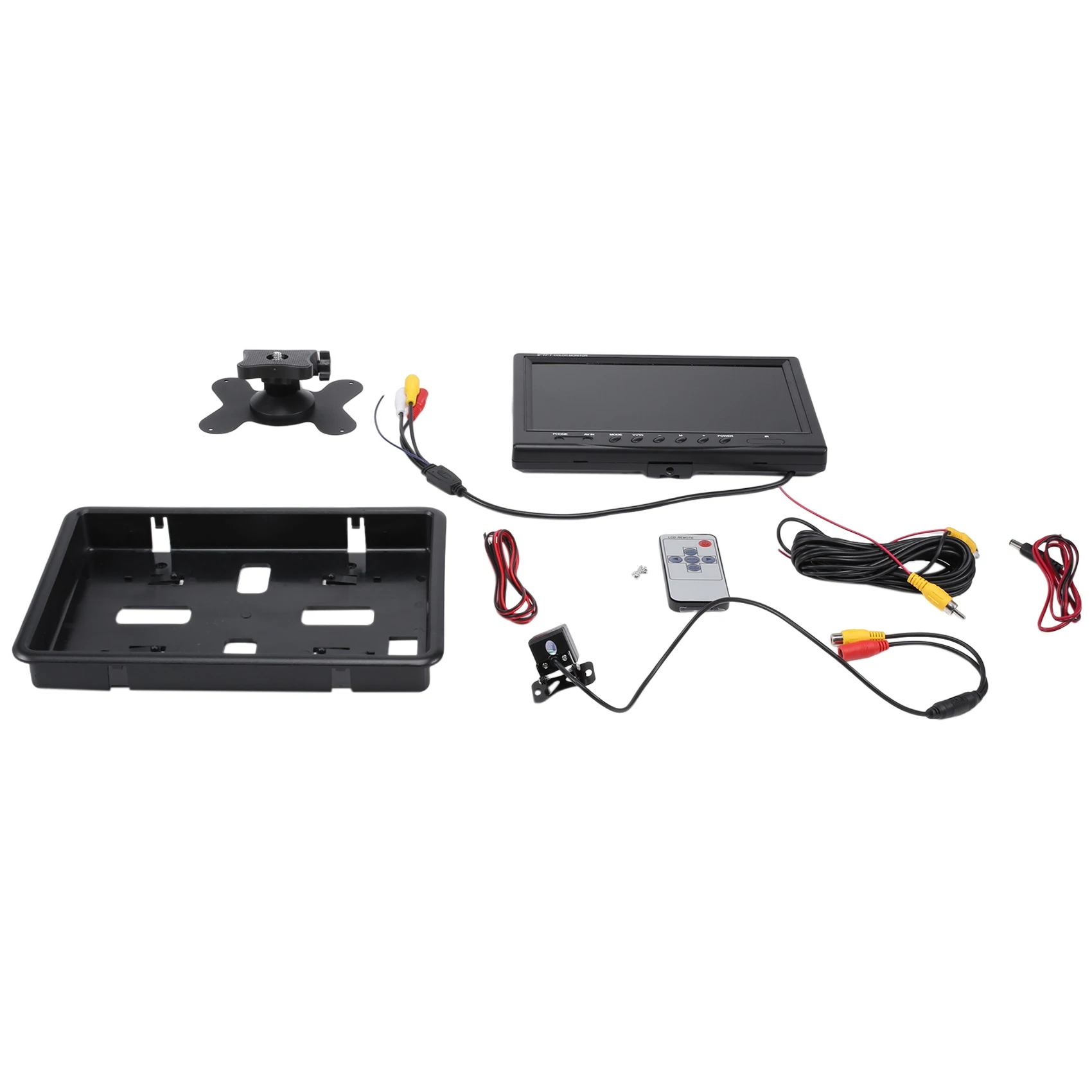

9-дюймовый автомобильный ЖК-монитор HD HDMI/VGA/AV TV DVD-плеер камера автомобильный монитор заднего вида на подголовник парковочный задний вид