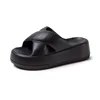 Pallene Women Sandals Soft Sole Cloud Slides Home Slippers Thick Bottom EVA Shoes Female Beach Flip Flops Non-Slip Cross Sandals 3