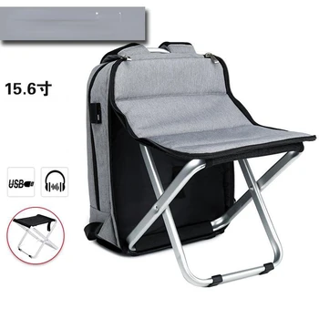 Zaino da lavoro pieghevole con sedia zaini da viaggio zaino da uomo per il tempo libero zaino per Laptop Mochila zaino da uomo per Computer