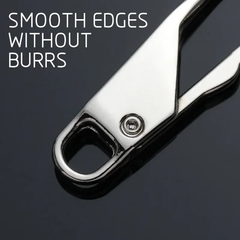 Universal Metal Zipper Head Bag Detachable Replaceable Slider Pull Tab Rubber Alloy Zipper Heads Sewing Clothes Tent Backpack