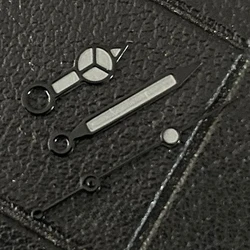 Green Luminous Watch Hands for Automatic Movement - Premium Watch Accessories (Black Gray)