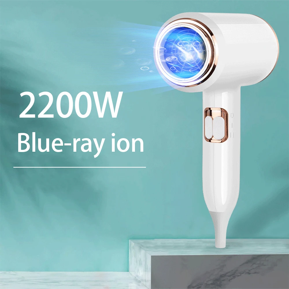 F33 T821 Professional Hair Dryer Hot Cold Wind Air Brush Hairdryer Negative Lonic Blow Dryer Strong PowerDryer Salon Tool 2400W 3