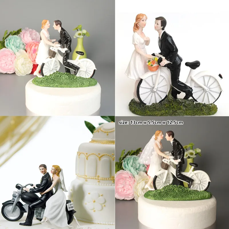 

Новинка, оптовая продажа, украшение для свадебного торта для невесты и жениха «Get away», украшение для дома и свадьбы
