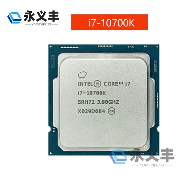 Intel Core I7-10700K i7 10700K i710700K 3.8GHz Octa-core 16-thread