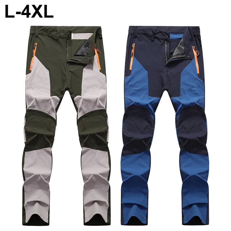 

Men's Autumn Camping Hiking Pants Travel Soft Shell Warm, Waterproof, Windproof Outdoor Climbing Pants