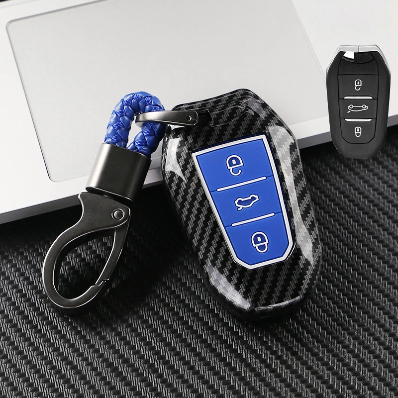 

Car Key Case for Peugeot 2008 3008 4008 5008 308 408 508 Citroen C1 C2 C4 C6 C3-XR Picasso Grand DS3 DS5 Cover Shell Fob