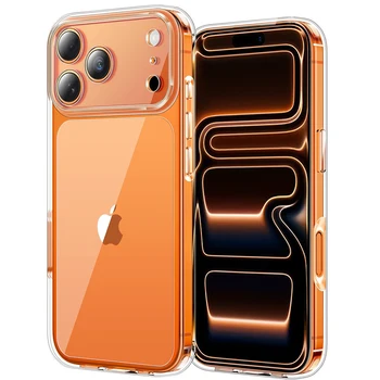 Ultra Thin Clear Shockproof Phone Case For iPhone 17 Pro Max 17 Air 16 15 11 13 12 Mini 14 Plus Transparent Silicone Back Cover 1