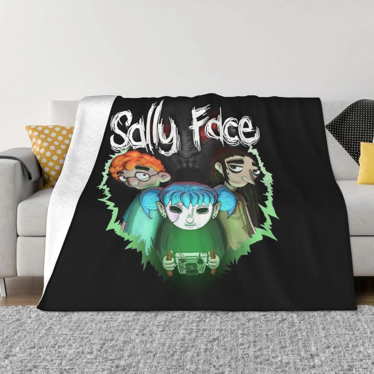 Sally Face Video Game Blankets Coral Fleece Plush Autumn/winter Cartoon  Ultra-soft Throw Blankets For Bed Travel Bedding Throws - Blanket -  AliExpress