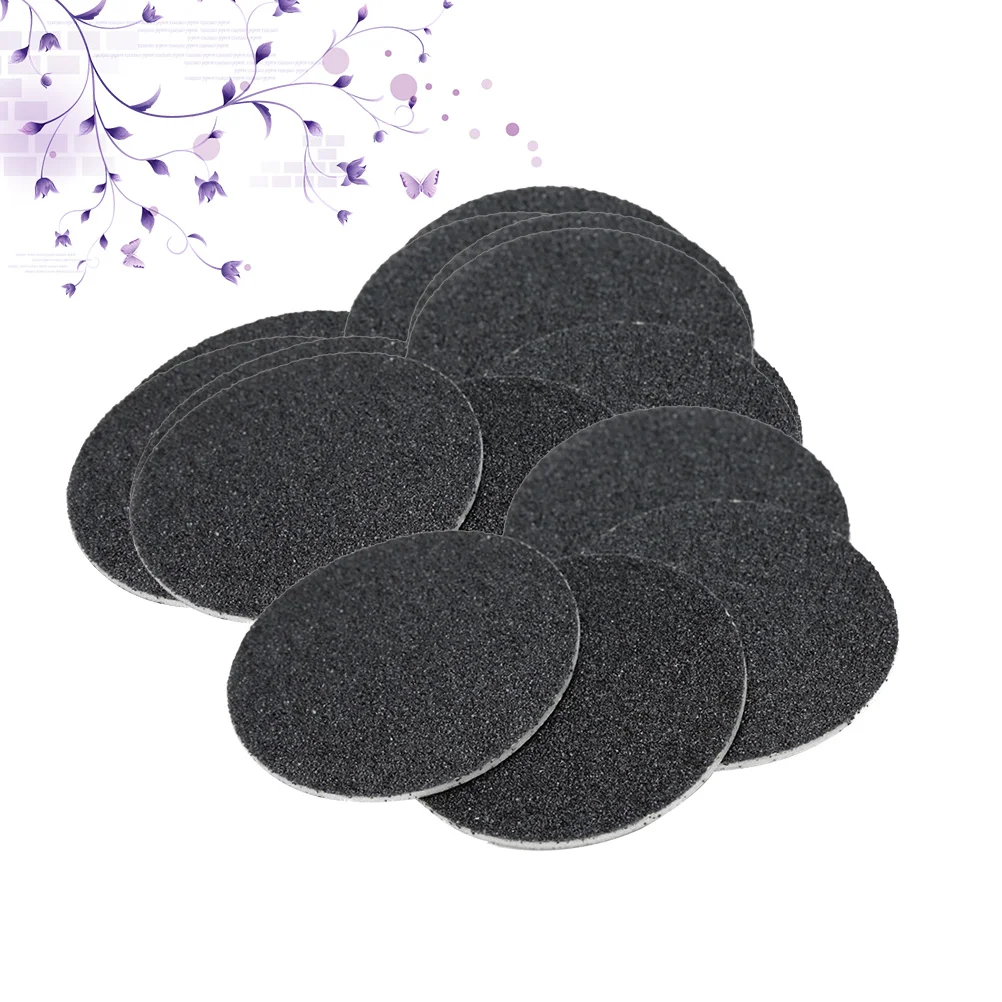 

60 Pcs Pedicure Foot File Kit Grinder Replacement Sandpaper Discs Grinding Wheel