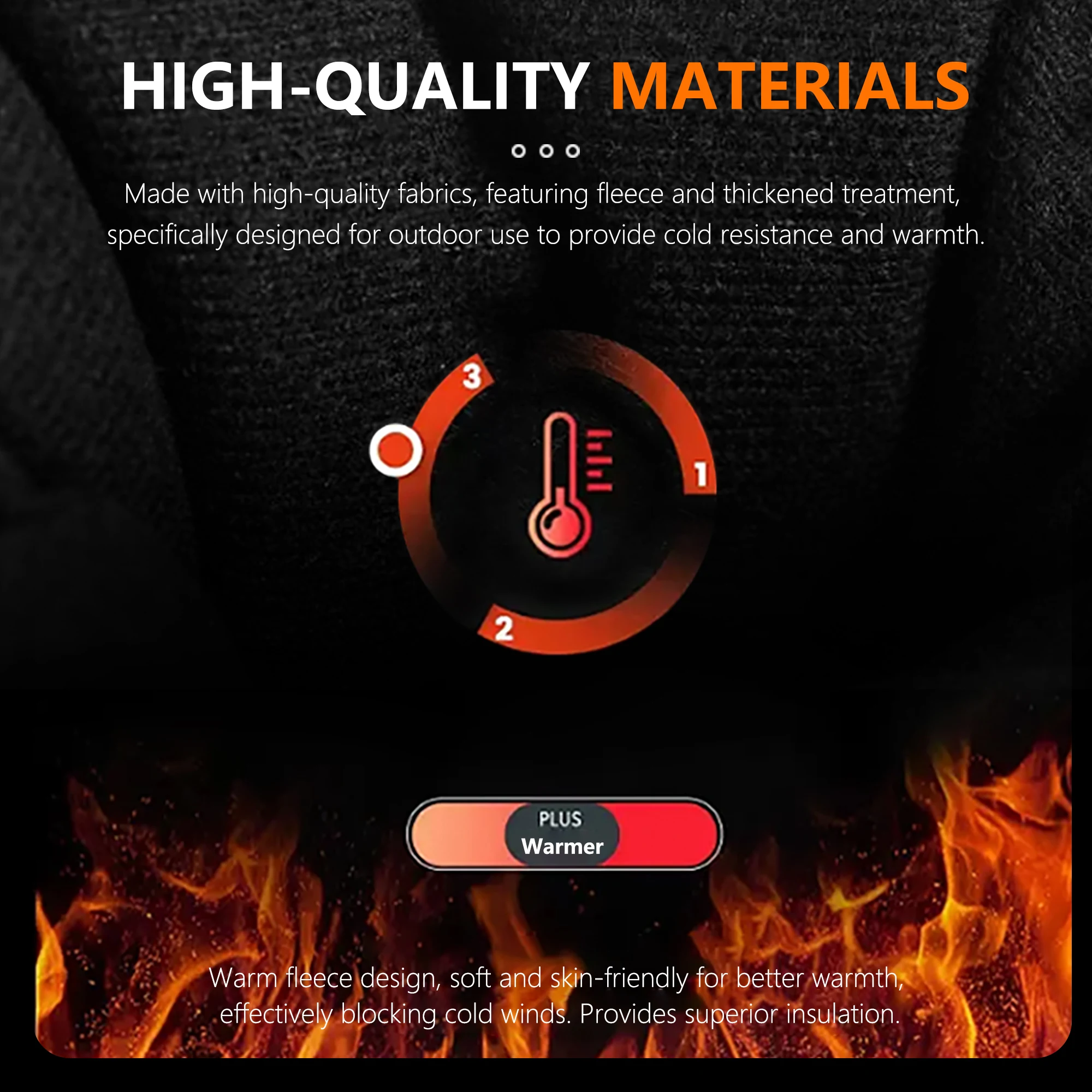 STARTRC universal drone flight gloves winter warm pilot gloves V2 for DJI Air 3S/Mini 3 Pro/Neo/Avata 2/Mavic 3 Pro/Mini