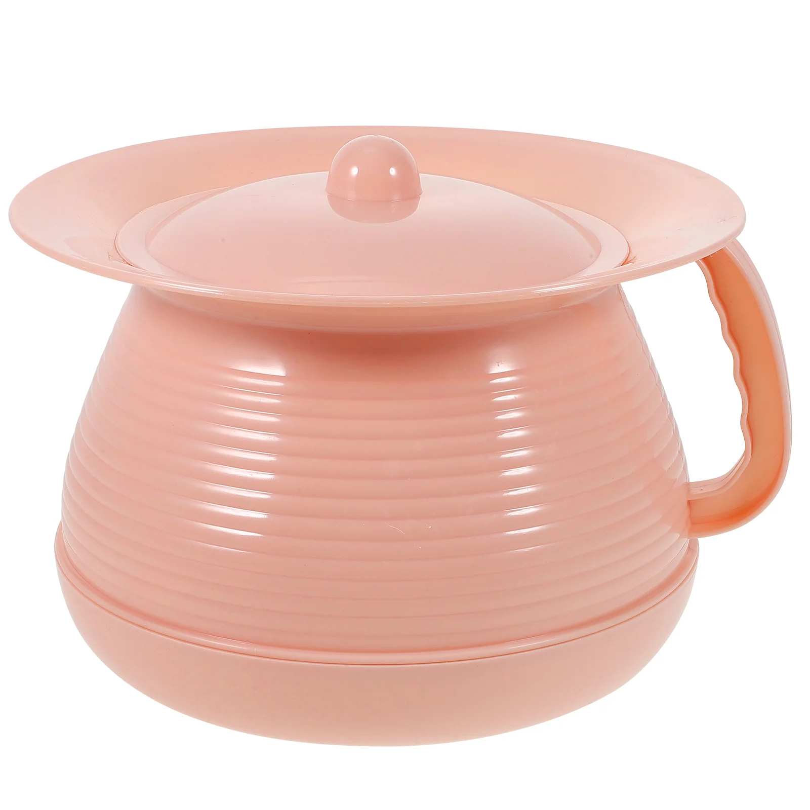 

Bedroom Urinal Chamber Pot Cover Handle Bedpan Bedside Urinal Bottle Urinal Spittoon Suitable Household Pregnant Elderly