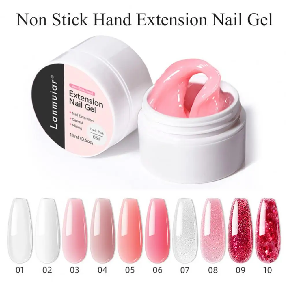 

Nail Art Glue Compact Size Uv Gel for Strong Mark-free Nail Art Extension Lightweight Shaping Flexible Fix Repairing Nail