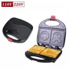 110/220V 750w Sandwich smiley maker machine Baking bread toaster Non-stick coating Double-sided heating Cartoon bakeware 1